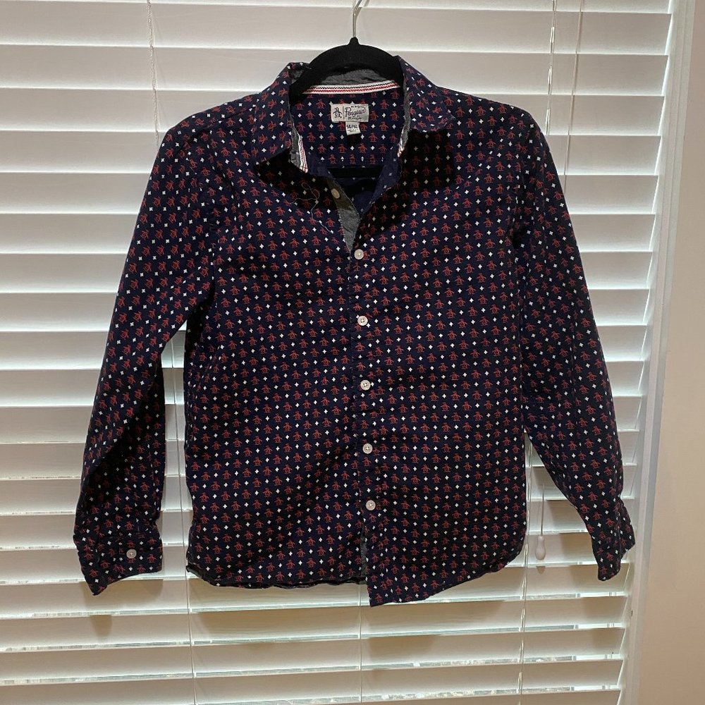 Original Penguin Long Sleeve Shirt‎ - 14-16